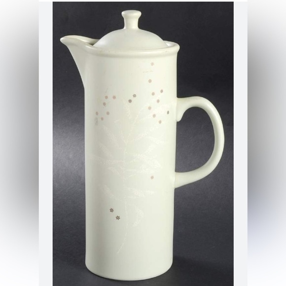 Elegant pale green Ceramic Coffee Carafe EUC Thomas Teapots - Picture 1 of 8